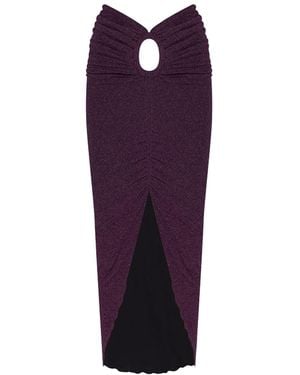 Nur Karaata Moon Sparkle Skirt - Purple