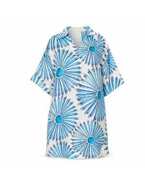 Casa Atelier by Ferdinando Fusco Anchovy Cosy Dress - Blue