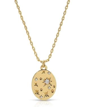 Leeada Jewelry Stevie Long Pendant Necklace - Metallic