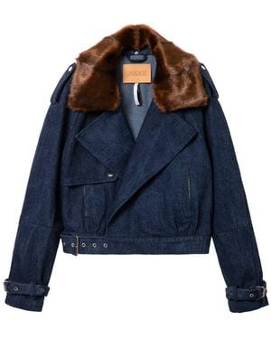 Jakke Troop Jacket Denim - Blue