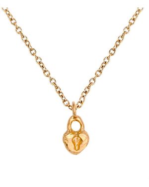 De Roms The Amor Vita Heart Necklace - Metallic
