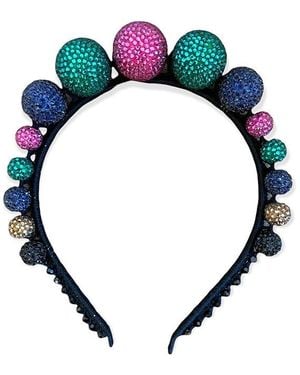 PINAR OZEVLAT Bon Bon Headband - Blue