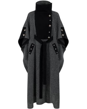 Saint Ones Nycus Overcoat - Black