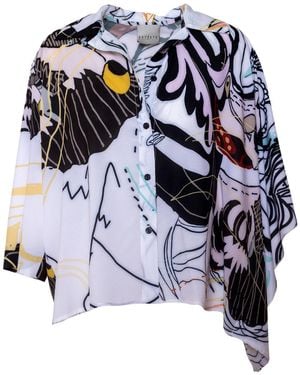 ARTISTA Bath Printed Shirt - Blue