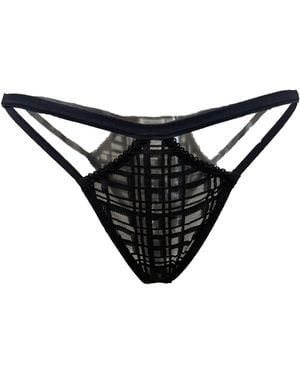 Carol Coelho Inca Trail Strappy Tanga - Black