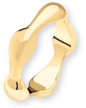 Lucy Quartermaine Continual Drop Ring - Metallic