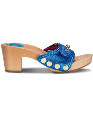 Nique Forde Cobalt Georgie Sandals - Blue