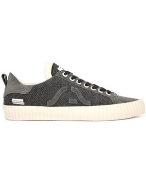 Springa | Unique Vulcanized Sneakers Italian Handmade Wavy Coat - Brown