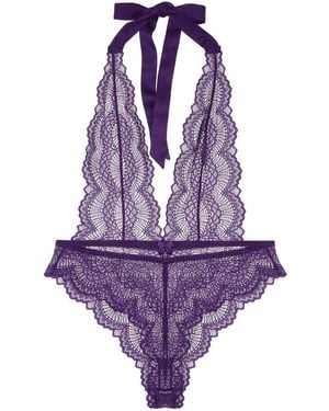 Journelle Natalia Bodysuit Violette - Purple