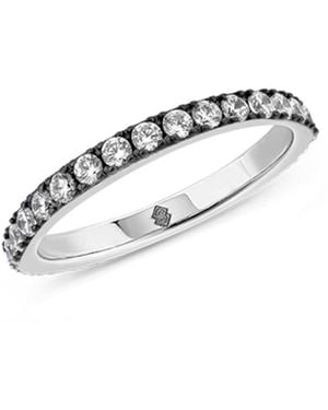 SALLY SKOUFIS Complete Ring With Made Cz Diamond Stimulant - White