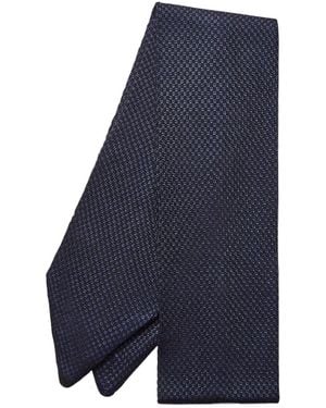 Seren London Merino Wool & Rpet Eco Scarf - Blue