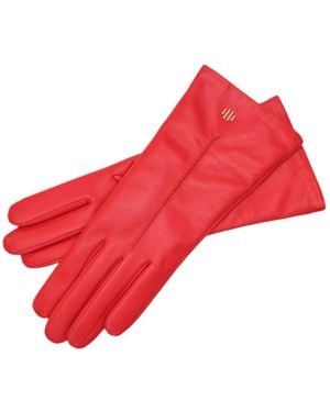 1861 Glove Manufactory Hamerli Colette Leather Gloves - Red