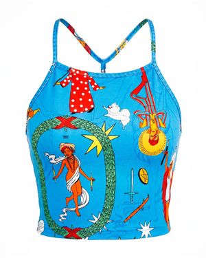 Pitaya Yoga Pixie's Tarot Top - Blue