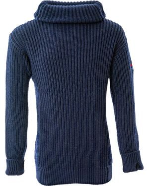 Arthur Beale Maritime Submariner Pullover - Blue