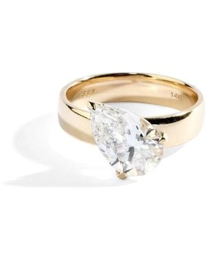 Seey Jewelry The Drop Ring - White