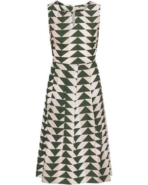 GROBUND Christiane Dress - Green