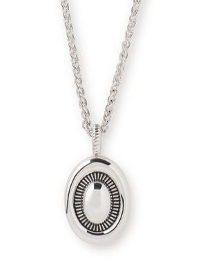 Stone Fruit Ranch Necklace - Metallic
