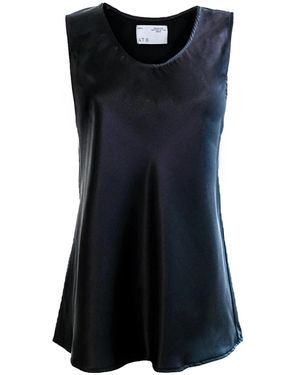 Ats the Label Juliette Silk Tank - Blue