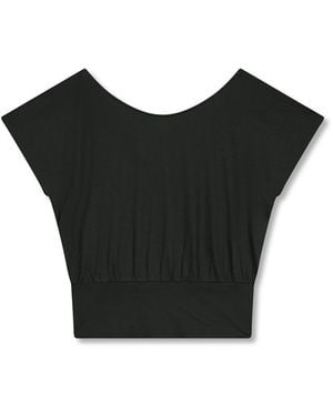 Marianne by Marie Jordane Juno Organic Cotton Tee - Black