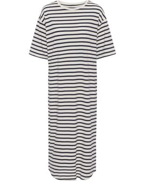 GROBUND Neutrals Nora T-Shirt Dress - White