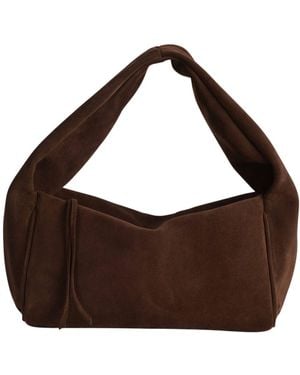 Tarea Studio Suede Brooklyn Bag - Brown