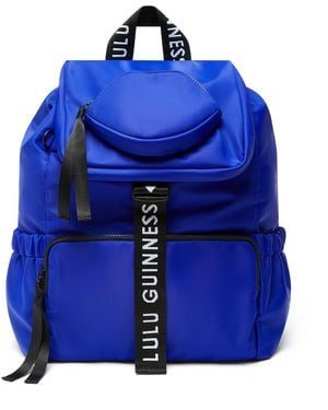 Lulu Guinness Cobalt Millie Backpack - Blue