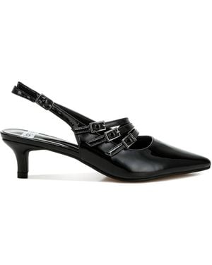 Rag & Co Kanebei Triple Strap Slingback Sandals By Rag & Co - Black