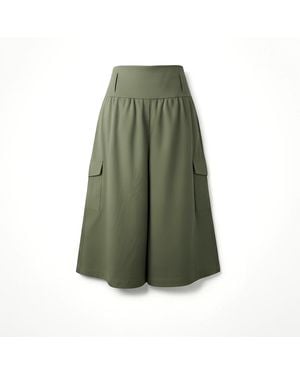 Italia A Collection The Ellie Cargo Culotte - Green