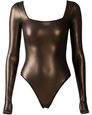 Room 24 Jess Bodysuit Bronze - Brown