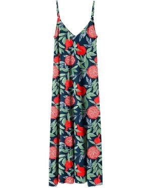 Aloha From Deer Pomegranate Maxi Dress - Red
