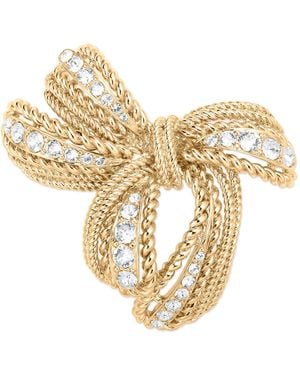 Grosse Crystal Bow Brooch, Series Reproduction - Metallic