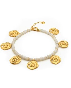 EVA REMENYI Origin Opal Anklet - Metallic
