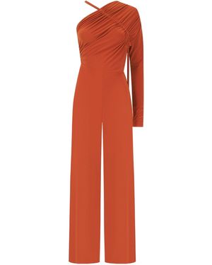Celestine & Mae Ivy Jumpsuit - Red