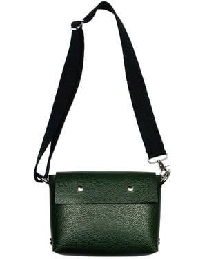 Katya Komarova Leather Mono Purse - Green