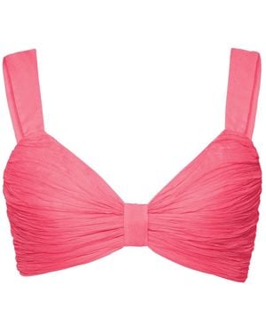 Anse Victorin Lucy Silk Top - Pink