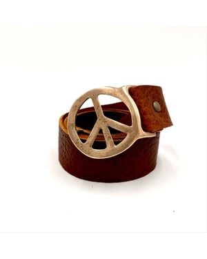 Lynn Tallerico Peace Belt - Brown