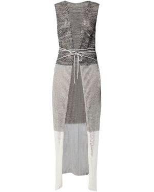 Emit-Terre Long Waistcoat - Gray