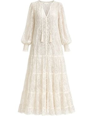 Little Lies Rhiannon Ivory Maxi Dress - White