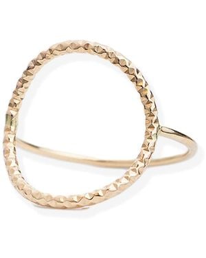 Kate Koel Karma Circle Ring - Metallic