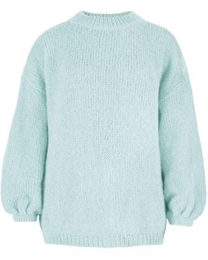 SALANIDA Melody Mohair Sweater - Blue