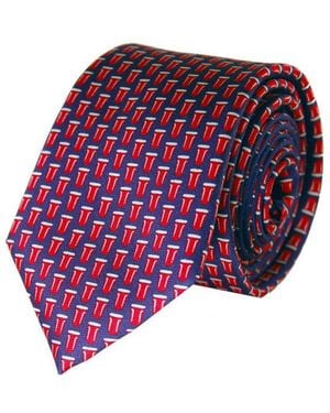 Lazyjack Press The Re-Rack Tie - Red