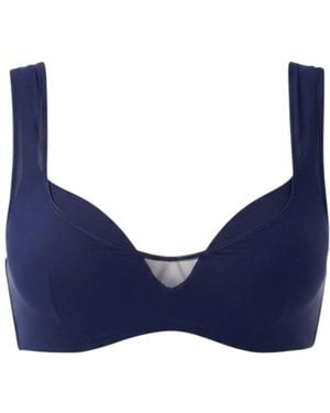 Gezzina Dawn Heartshape Bikini Top - Blue