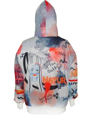 Damla Yaşlıoğlu Umay Hoodie - Red