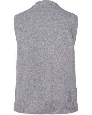 tirillm Agnes Cashmere Vest, Melange - Grey
