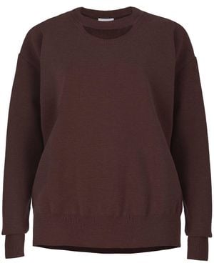SALANIDA Rotondo 100% Merino Jumper Chocolate *Limited Edition - Brown