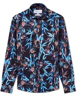 Blake Mill Electric Bamboo Shirt - Blue