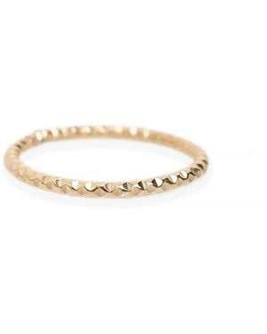 Kate Koel Disco Filled Ring - Metallic