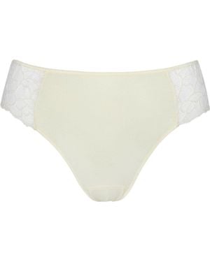 Zd - Zero Defects Neutrals Enara High-Waist Brief – Premium Comfort With Soy Fibre - White