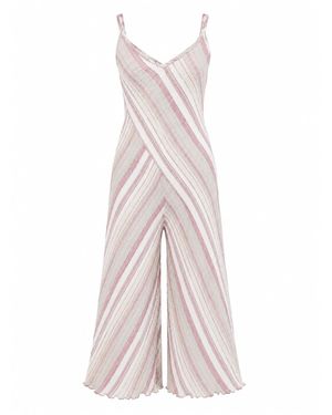 MARICEL Tania Backless Jumpsuit - Purple