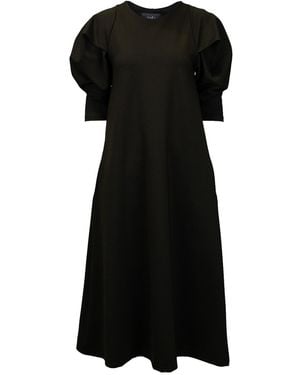 Nola Lily Midi Dress - Black